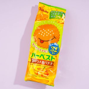 Tohato Harvest Smile Super Thin Biscuit Beutel – Karamell Banane