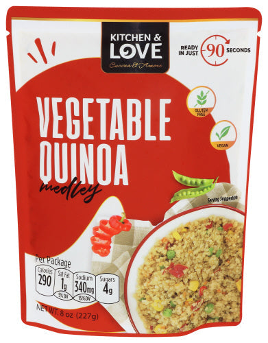 Küche und Liebe – Quinoa geröstetes goldenes Gemüse, 8 oz – 6er Packung