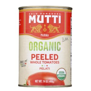 Mutti – Tomatoes ganze geschält, 14 Unzen Packung mit 6