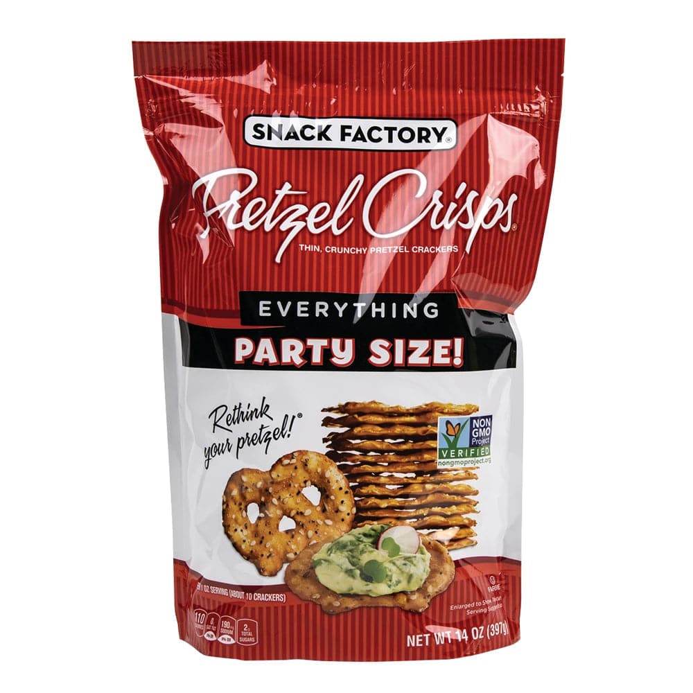 Snack Factory – Brezel Crisps Deli Style Alles, 14 oz