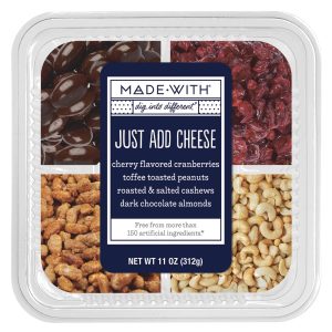 Made With dunkle Schokolade Cranberry Nusshaufen, 11 Unzen Packung mit 12