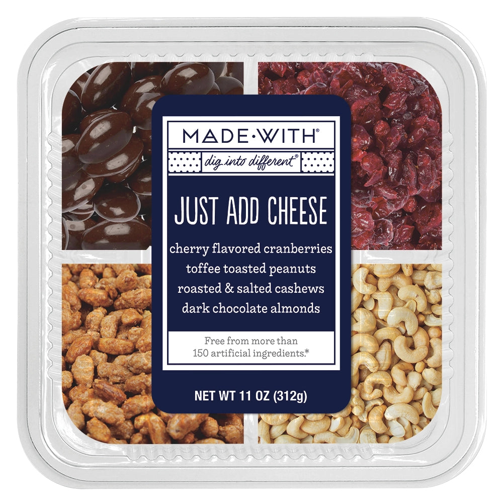 Hergestellt mit – Dunkle Schokolade Cranberry Nut Clusters, 11 oz – Packung mit 12