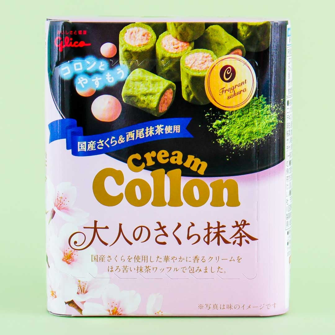 Glico Collon Keks Roll – Sakura & Matcha