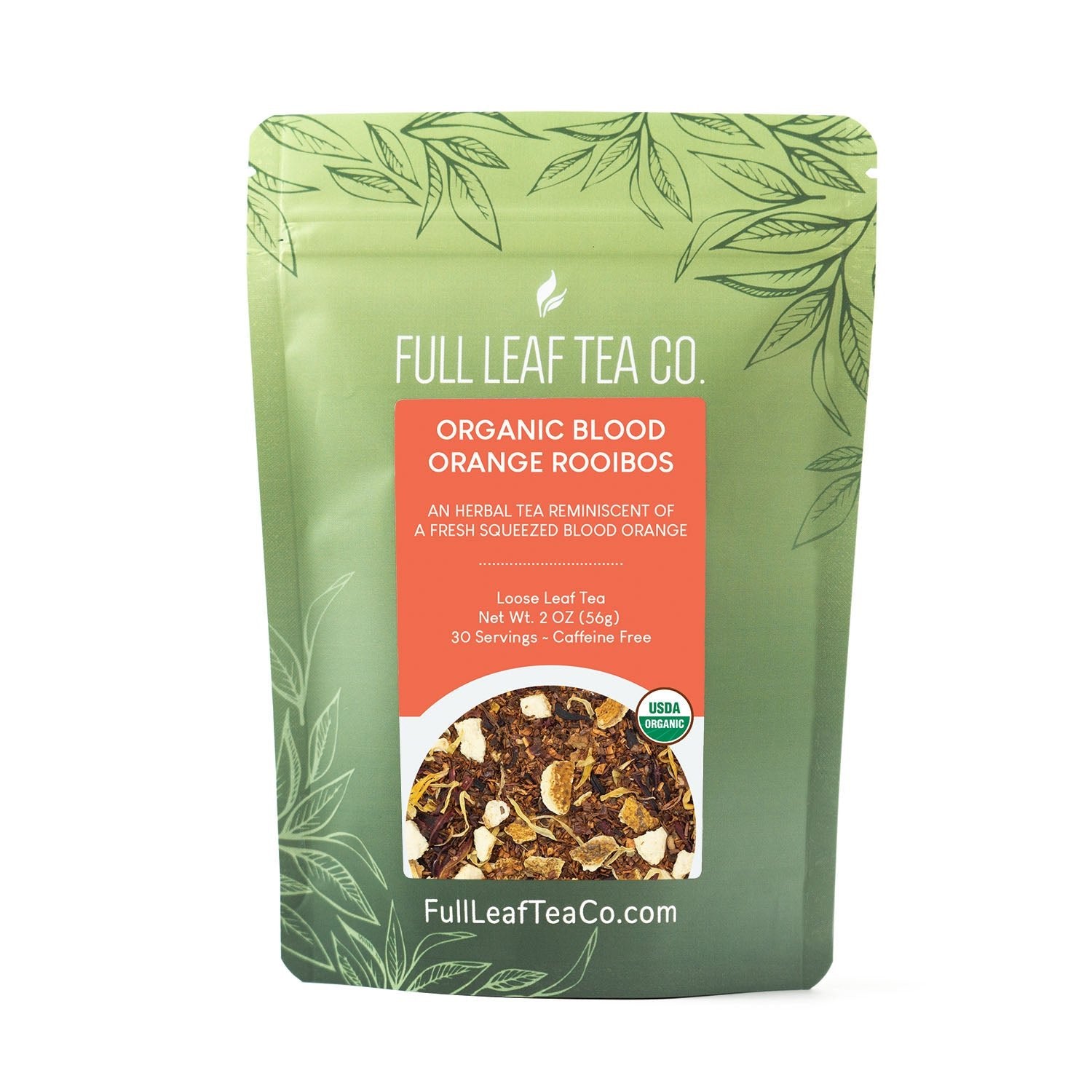 Bio-Blutorange Rooibos Retail Taschen – Fall von 6