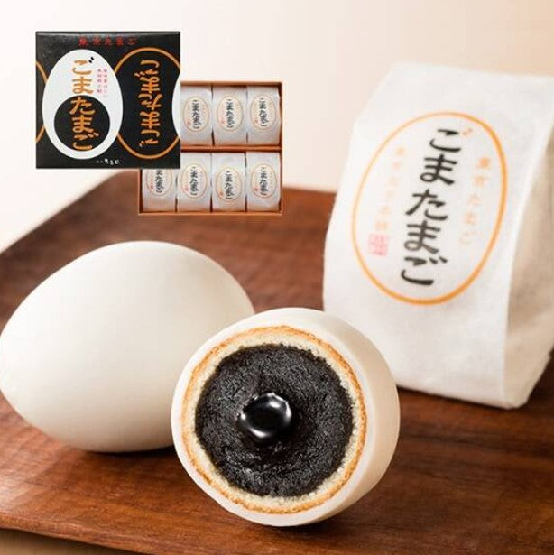 Tokyo Tamago Sesam Ei (Goma Tamago TAMAYA) 8 Stück Hergestellt in JAPAN – Tokyo Snack Land