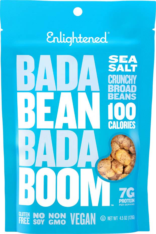 Bada Bean Bada Boom Meersalz: knusprig Broad Beans Snack