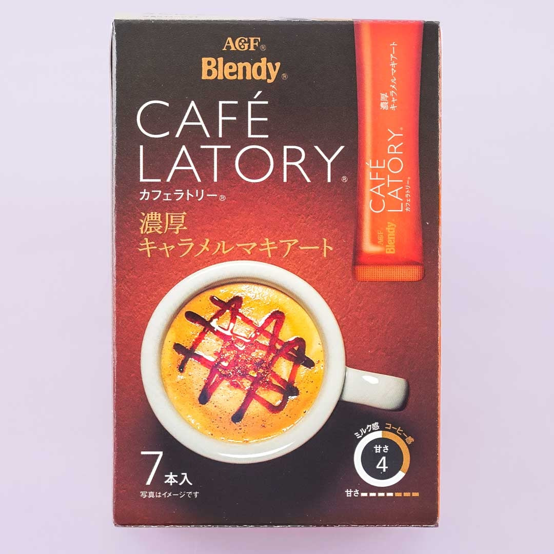 Blendy Cafe Latory Rich Karamell Macchiato