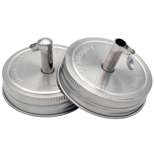Mason Jar Lifestyle Edelstahl gießen Auslauf Öl Kreuz Deckel für ma
