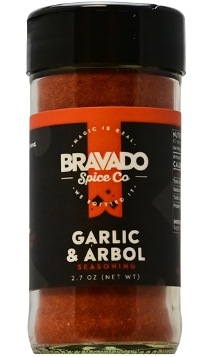 Bravado Spice Co Knoblauch und Arbol Gewürz, 2.7oz