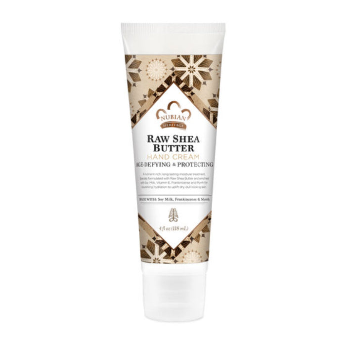 Nubian Heritage – Handcreme Raw Sheabutter 4 OZ – Packung mit 1