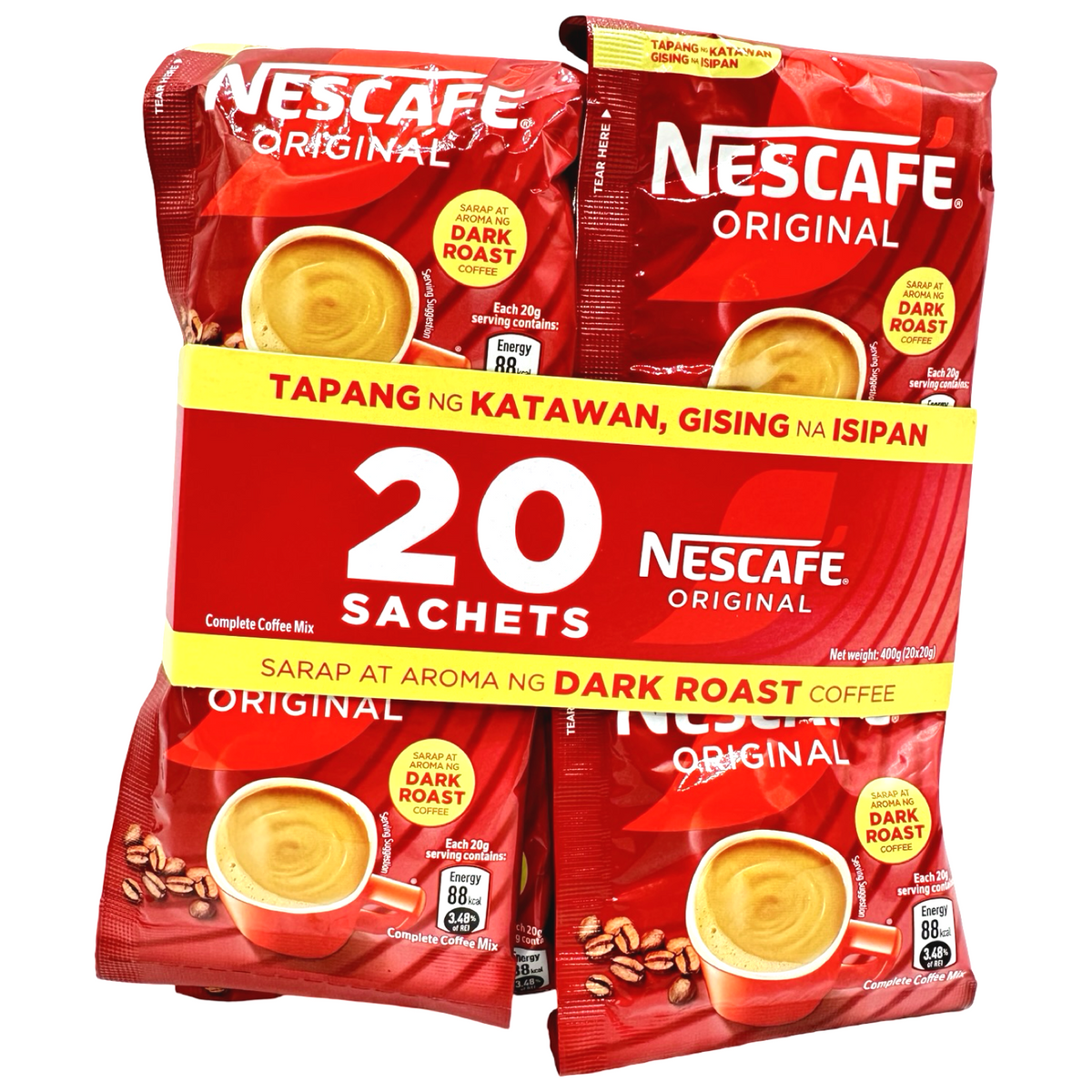 Nescafe – Original – 3 in-1 20 Beutel – 400 G