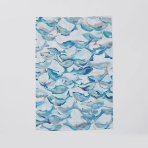 Kim Hovell Art Teetuch – stromaufwärts