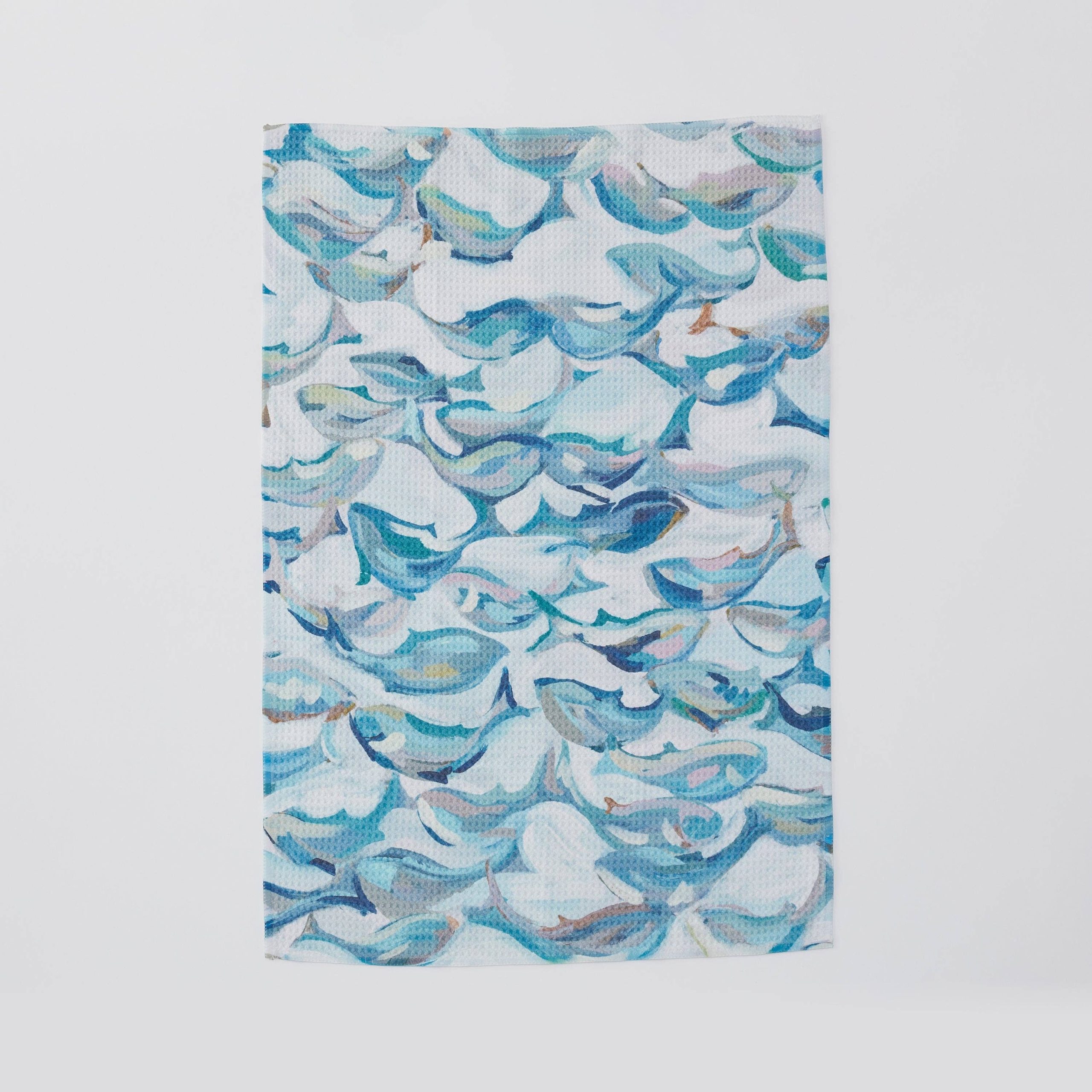 Kim Hovell Kunst – Geschirrtuch – Upstream