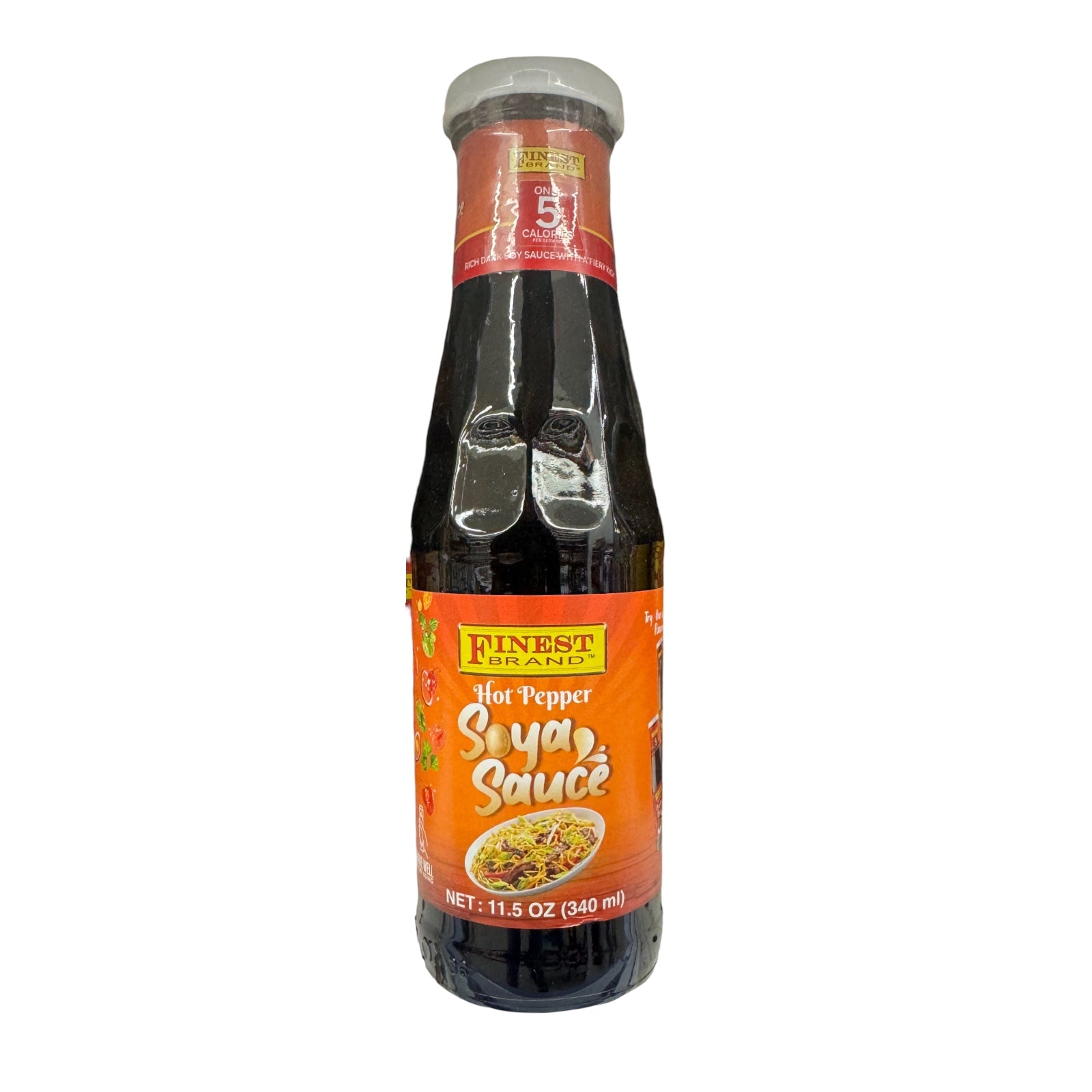 Feinste Marke Hot Pfeffer Sojasauce