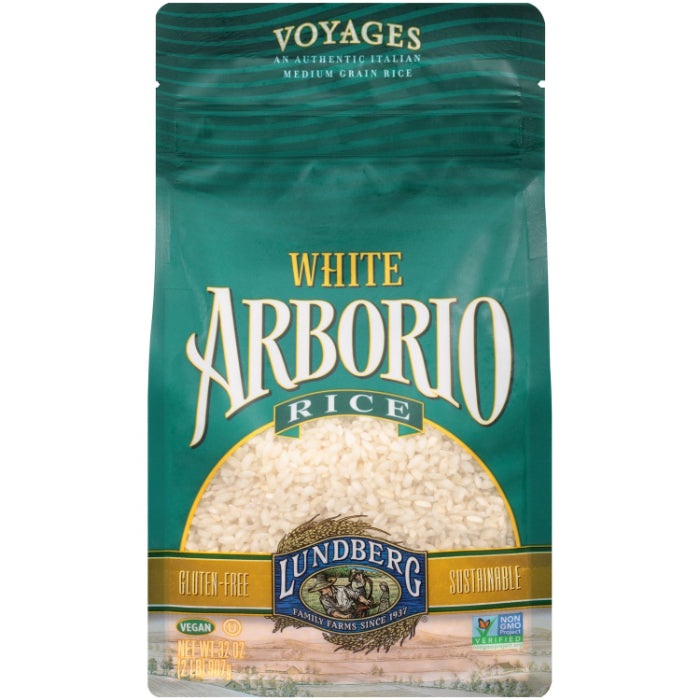 Lundberg – Weißer Arborio Reis Glutenfrei, 32 Oz – Packung mit 1 Stück