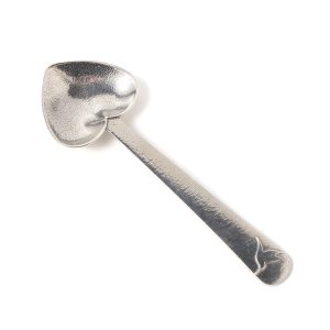 erbloom herzlöffel – herzförmige teespoon-Plume deluxe