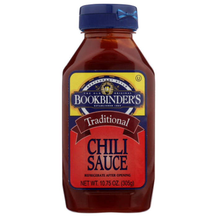 Bookbinder's Chilisauce, 10,75 oz – Packung mit 9 Stück