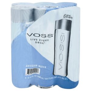 VOSS Artesian Still Wasser, 101,4 Liter Packung mit 4 Stück