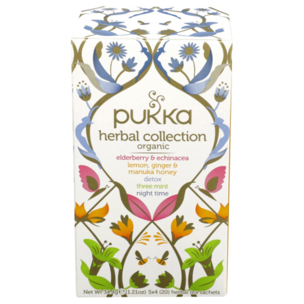 Pukka Kräuter – Kräutertee Sammlung Fünf Kräutermischungen – 34.4g