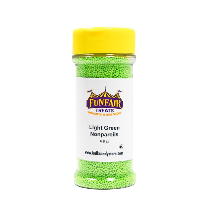 Hellgrüne Nonpareil Streusel – 4,8 oz