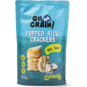 Oh Ma Grain – Popped Reisknacker – Meersalz – 1,5 Unzen