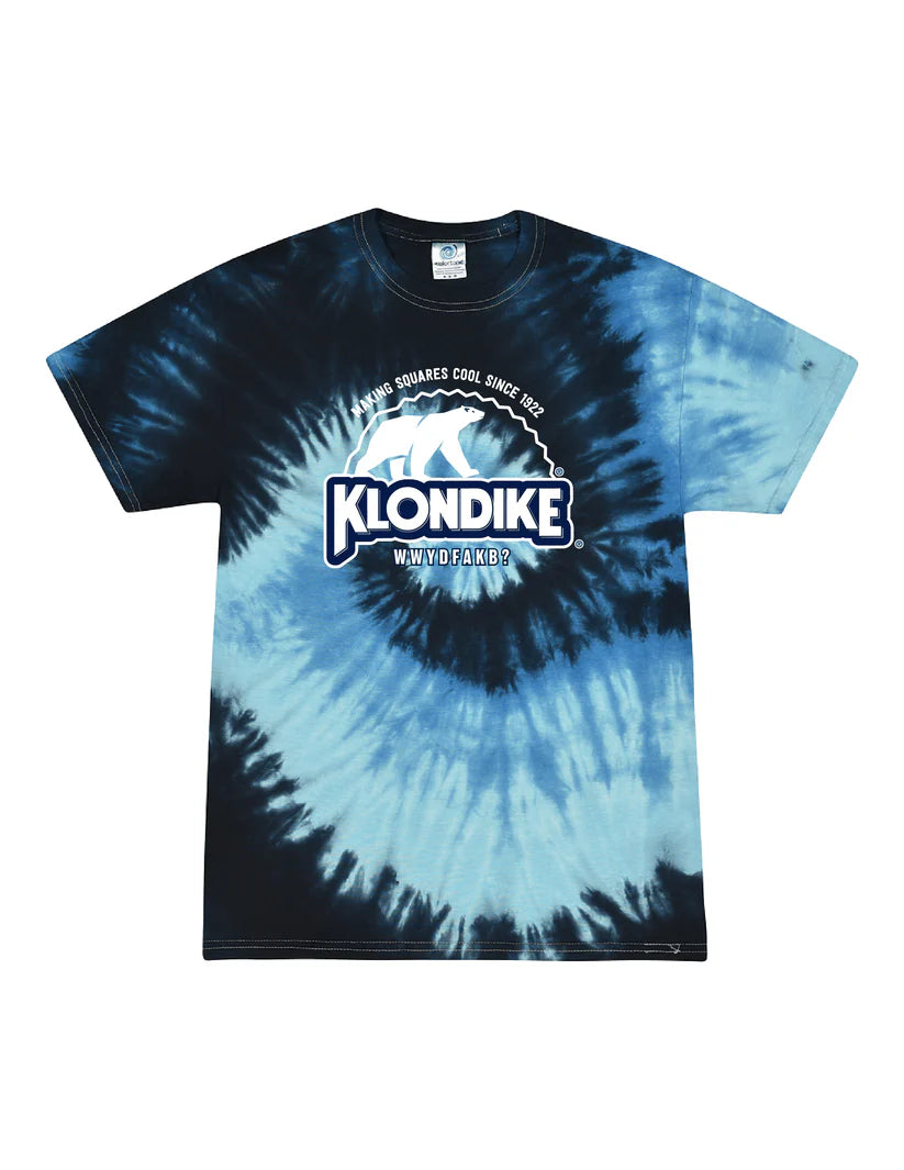Klondike macht Quadrate cool – Vintage Batikmuster Tee