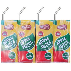 Shwartz rein Apfel Juice Box Getränk, Koscher für Passah, All natürlich, 4 Stück