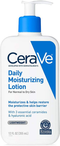 CeraVe Daily Feuchtigkeitslotion für trockene Haut, 12 oz