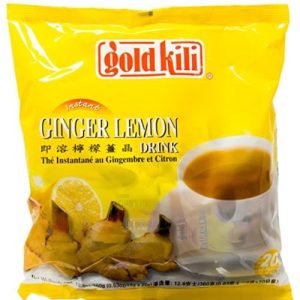 Gold-Kili – Instant Ingwer Zitronengetränk – 20 Beutel – 360 g