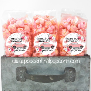 Drive By Baby-Dusche Popcorn favors – rosa Käfer