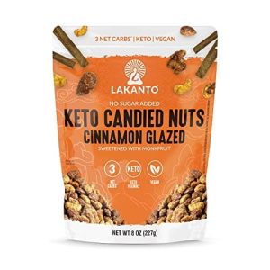 Lakanto Keto Candied Nuts Zimt glasiert – süß & knusprig