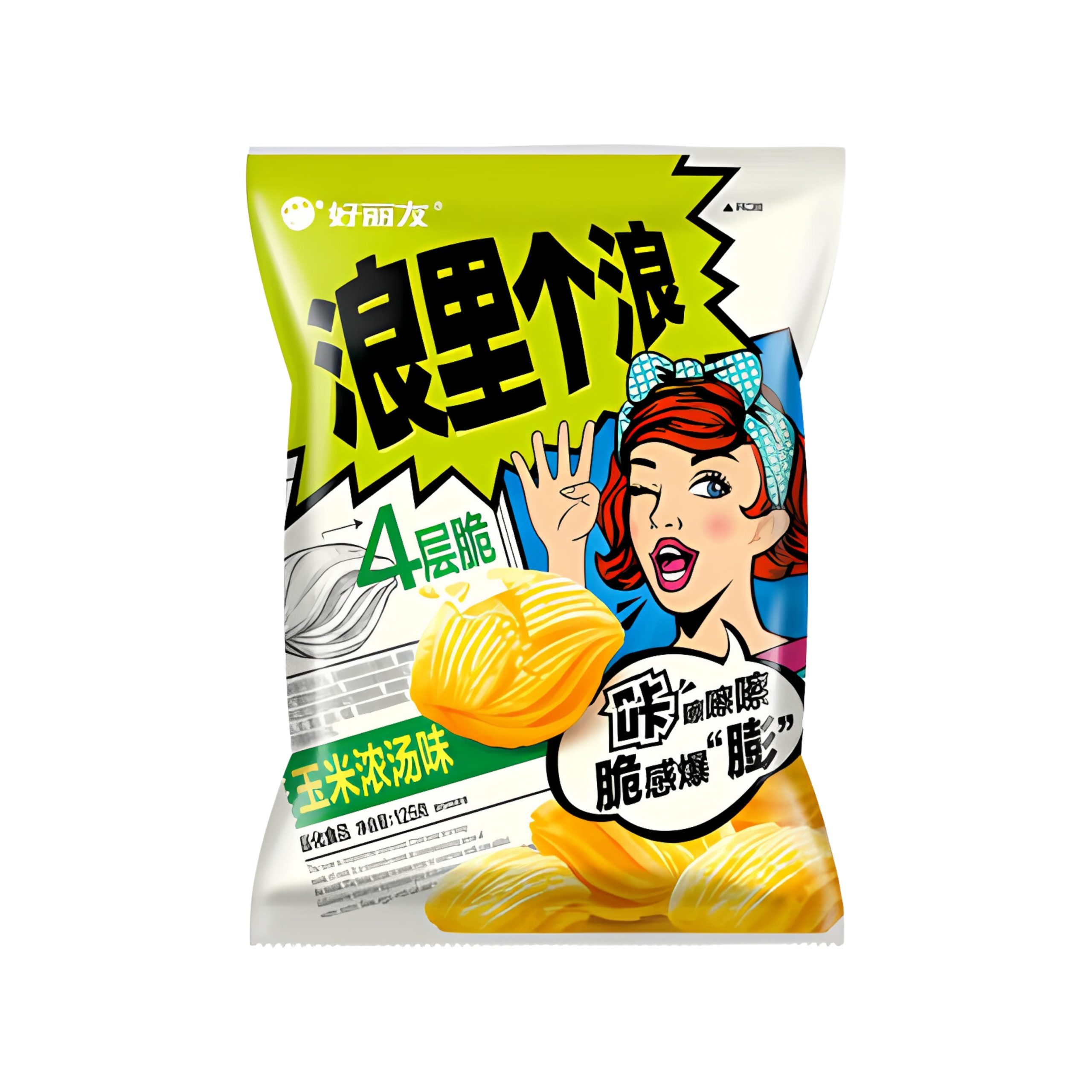 Orion Schildkröte Chip Maissuppe (China)