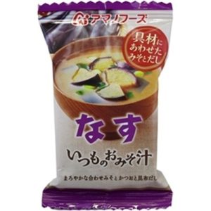 Amano Foods „Itsumo no Omisoshiru“, gefriergetrocknete Miso-Suppe, Eipflanze, 1 Portion