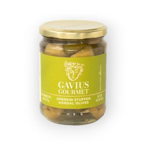 Gavius Gourmet Gurkin gefüllte Gordal Oliven