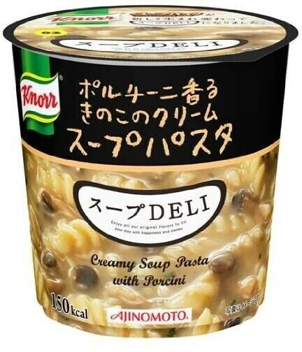 Ajinomoto, Knorr, Suppe Deli Serie, Instant Suppe mit Pasta, “Pilz” 41g