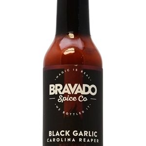 Bravado Gewürz Co. schwarzer Knoblauch Carolina Schnitter scharfe Sauce, . – 5oz