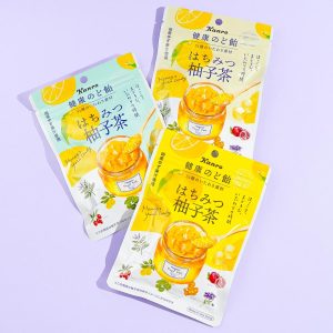 Kanro Healthy Throat Lozenge Honigyuzu Tee