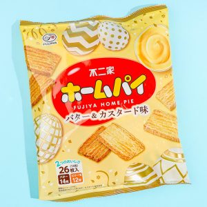 Fujiya Home Pie Snacks Butter und Custard