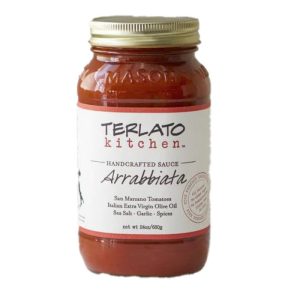Terlato Kitchen Sauce arrabbiata sml btch 24 Unzen – Packung mit 6