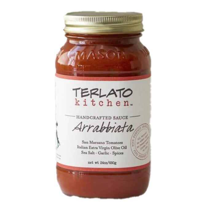 Terlato Küchensauce Arrabbiata Sml Btch 24 Oz – Packung mit 6
