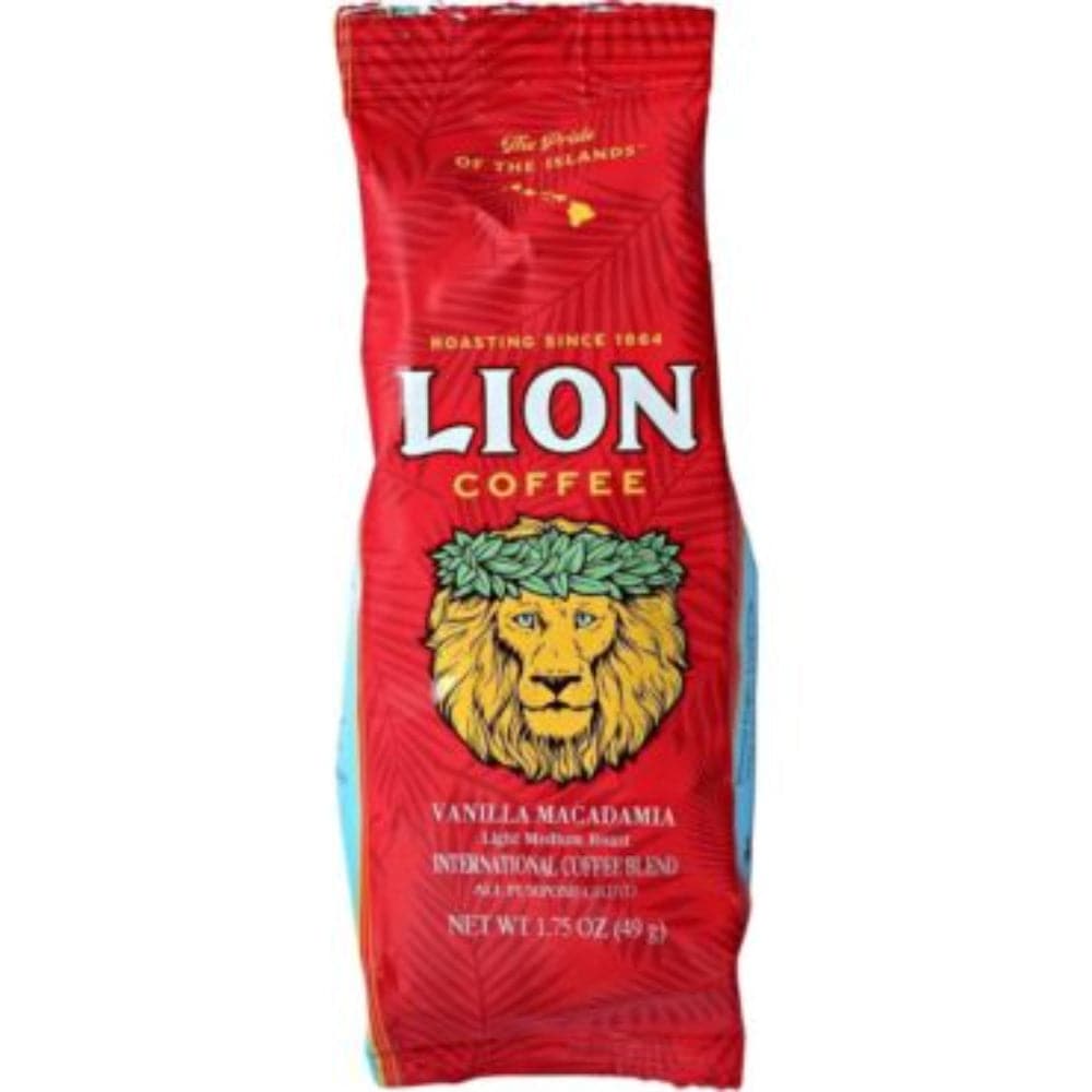 Lion Kaffee – Kaffee Vanille Macadamia, 1.75 Oz