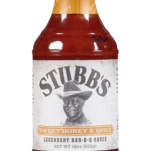 Stubb’s Süßer Honig n Gewürz bar-b-q Soße, . – 18oz