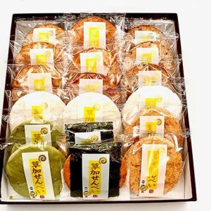 Soka Senbei by Horii – Traditional Japanese Reis Cracker aus Soka, Saitama (18 Stück Sortiment)