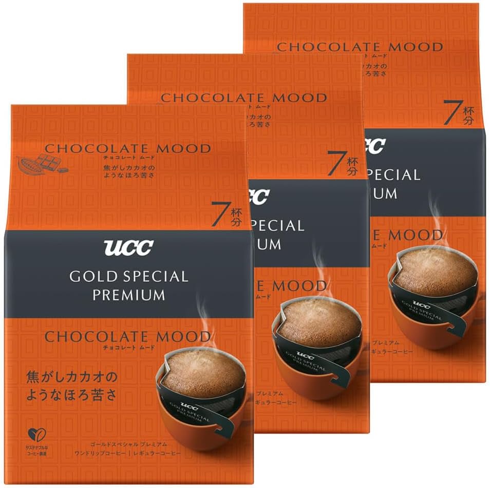 UCC Gold SPECIAL Premium Ein Tropfen Kaffee Schokolade Stimmung 3 Boxen Japan – Tokyo Sakura Mall