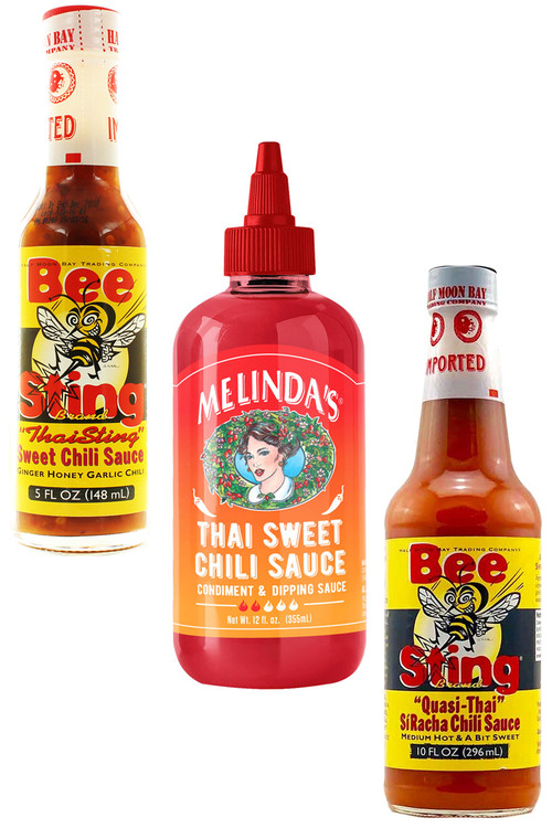 Thai Chilisaucen Sortiment Packung, 2/5oz, 10oz