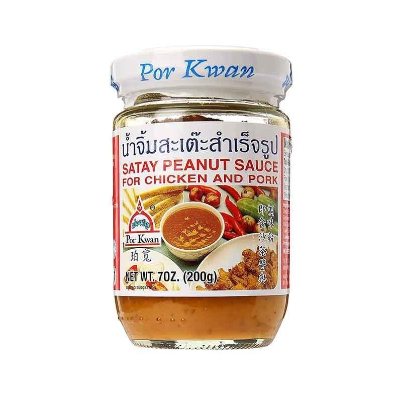Por Kwan Satay Erdnusssauce für Huhn und Schweinefleisch