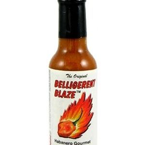 Belligerent Blaze scharfe Sauce. – 5oz