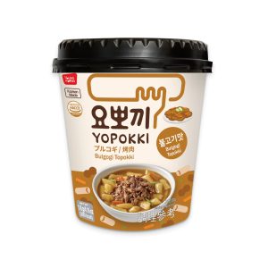 Yopokki Bulgogi Topokki Reiskuchenbecher (korea)