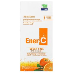 Ener-C – Zuckerfreier Orangen-Vitamin-C-Getränk-Mischung, 30 Beutel