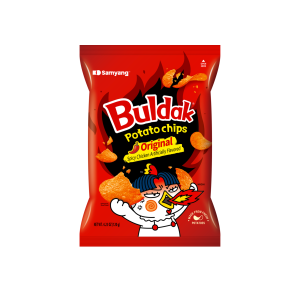 Samyang Buldak Kartoffelchip original (korea)